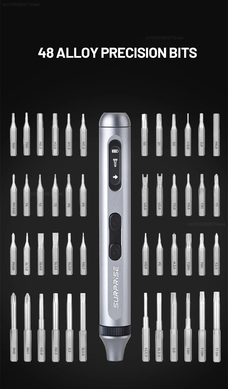 Xiaomi Precision Electric Screwdriver Set - Silent, Durable, Type-C Fast Charging