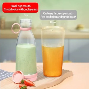 Electric Juicer Cup - 6-Blade USB Blender for Fresh Juice & Milkshakes 3