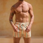 summer splash: men's lightweight printed running & beach shorts, quick dry Summer Splash: Men's Lightweight Printed Running & Beach Shorts, Quick Dry 2