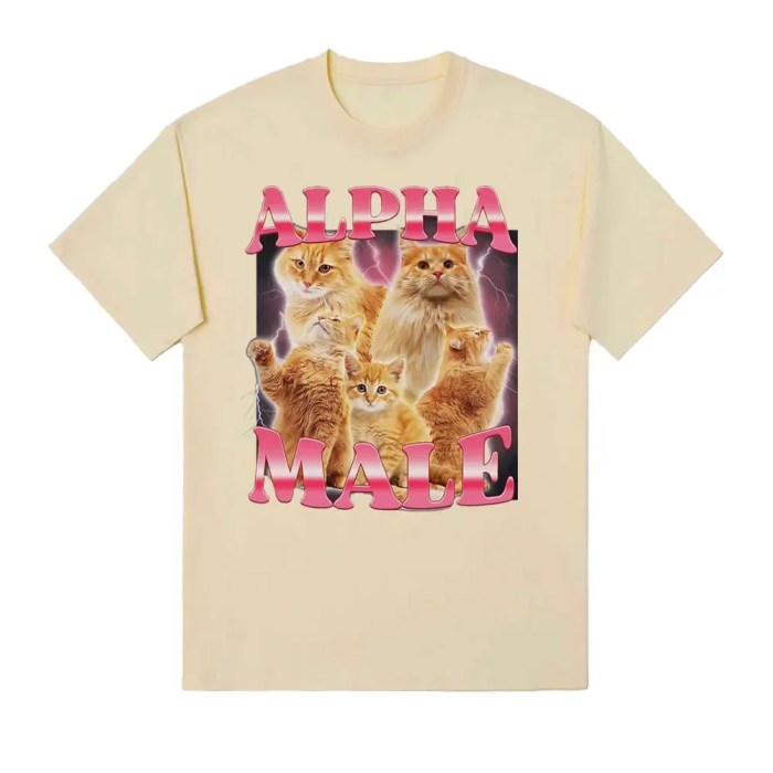 alpha mens cat and kitten funmemetshirt womens fashionable cute retro patterntshirt womensfashionablecasualshort sleeved t shirt Alpha mens cat and kitten funmemeTshirt womens fashionable cute retro patternTshirt womensfashionablecasualshort sleeved T-shirt 4
