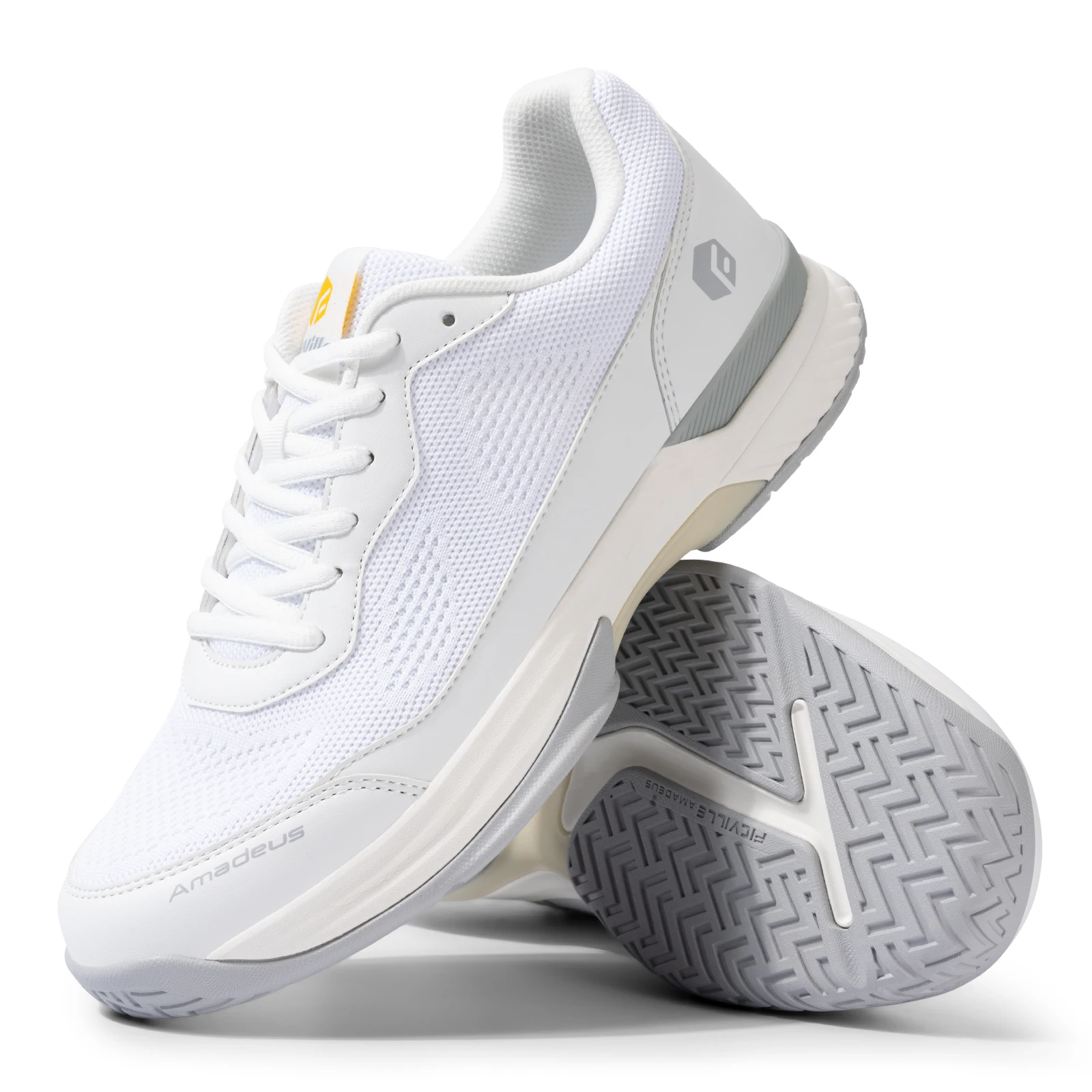 FitVille Women\'s Wide Tennis Shoes – Breathable, Lightweight, Shock-Absorbing Comfort Sneakers 1