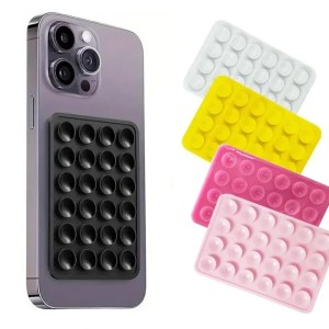 Phone Silicone Suction Cup Holder - Anti-Slip Wall Mount Stand 1