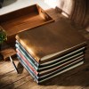 genuine leather a4 notebook handmade loose leaf sketchbook & diary Genuine Leather A4 Notebook - Handmade Loose Leaf Sketchbook & Diary 2