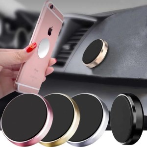 Magnetic Car Phone Holder - Universal Dashboard Stand for iPhone & Samsung 1