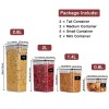 5 piece food storage container set sealed lids for kitchen & refrigerator 5-Piece Food Storage Container Set - Sealed Lids for Kitchen & Refrigerator 3