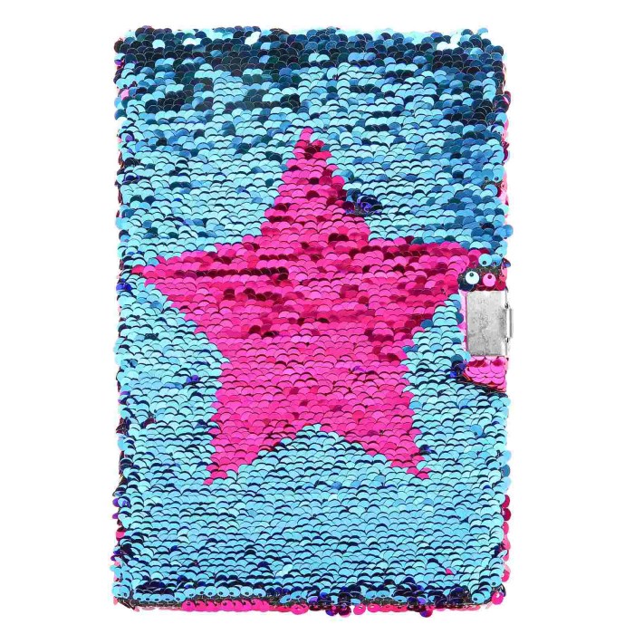 notebook diary kids journals for girls boy with lock teen metal star sequins notepad Notebook Diary Kids Journals for Girls Boy with Lock Teen Metal Star Sequins Notepad