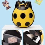 Adorable Ladybug Kindergarten Backpack with Leash - Perfect for Toddlers 1-3 Years 3