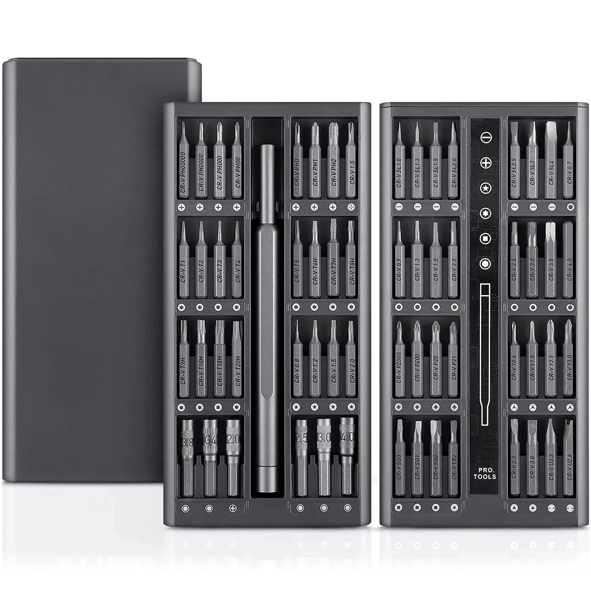 63-in-1 Precision Screwdriver Set - Magnetic Repair Tools for iPhone & PC