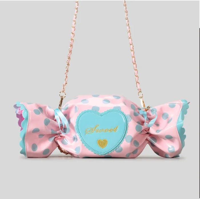 Cute Candy Design Crossbody Bag – Colourful Purse for Women & Girls 1