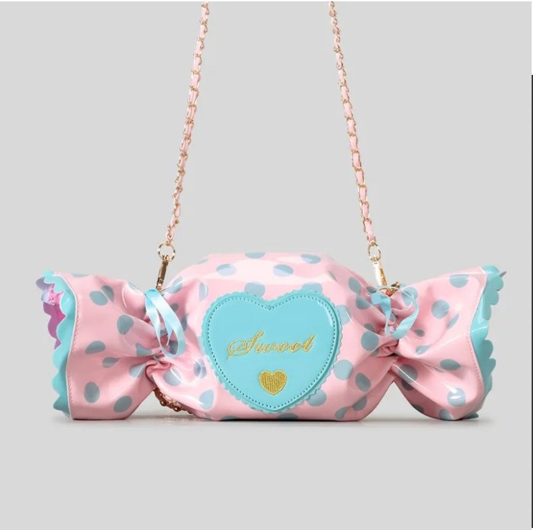 Cute Candy Design Crossbody Bag – Colourful Purse for Women & Girls 1