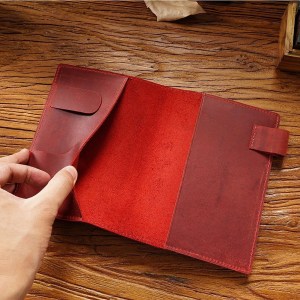 100% genuine leather notebook cover a5/a6 retro cowhide journal & sketchbook 100% Genuine Leather Notebook Cover - A5/A6 Retro Cowhide Journal & Sketchbook 4