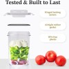 5 piece food storage container set sealed lids for kitchen & refrigerator 5-Piece Food Storage Container Set - Sealed Lids for Kitchen & Refrigerator 6