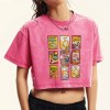 snack attack: retro fun print cotton t shirt for women Snack Attack: Retro Fun Print Cotton T-Shirt for Women 3