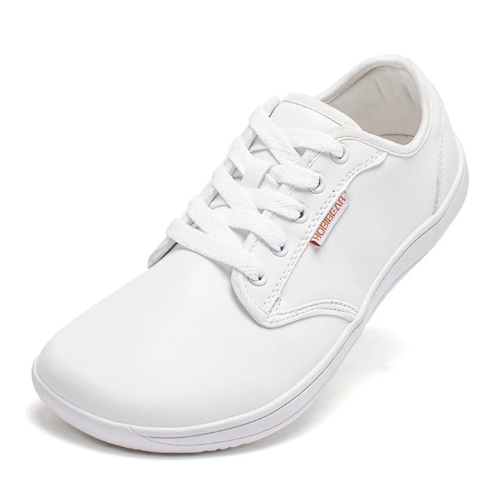 hobibear unisex wide barefoot shoes women men zero drop minimalist sneakers artificial leather trail walking shoes HOBIBEAR Unisex Wide Barefoot Shoes Women Men Zero Drop Minimalist Sneakers Artificial Leather Trail Walking Shoes