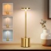 LED Rechargeable Touch Table Lamp - 3 Colour Ambient Night Light