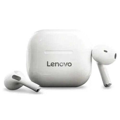 lenovo lp40 tws bluetooth 5.0 earbuds bass, noise reduction, touch control