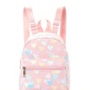 chic heart pattern pu leather backpack adjustable straps & double layer design for girls! Chic Heart Pattern PU Leather Backpack - Adjustable Straps & Double Layer Design for Girls!