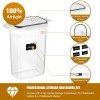 7 piece food container set bpa free, airtight storage with stickers & pen 7-Piece Food Container Set - BPA-Free, Airtight Storage with Stickers & Pen 4