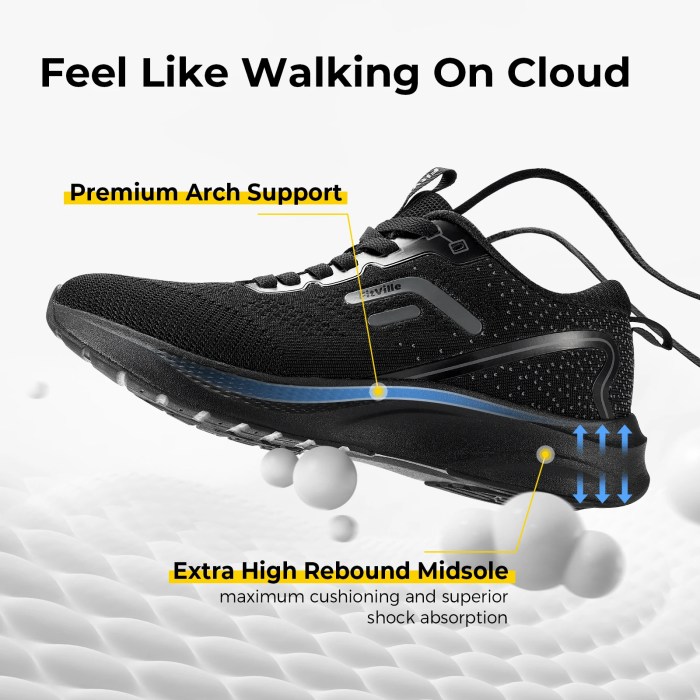 FitVille Men\'s Wide Running Shoes – Breathable Lightweight Sneakers for Training 4