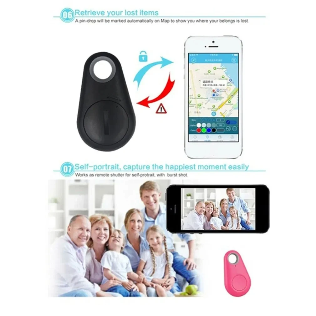 Mini GPS Bluetooth Tracker - The Ultimate Anti-Lost Device for Pets, Kids & More