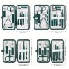 7/18 piece stainless steel nail clipper set grooming & manicure kit 7/18-Piece Stainless Steel Nail Clipper Set - Grooming & Manicure Kit 5