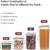 7 piece food container set bpa free, airtight storage with stickers & pen 7-Piece Food Container Set - BPA-Free, Airtight Storage with Stickers & Pen 2