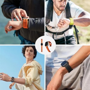 Sport Band for Apple Watch - Soft Silicone Bands for Men & Women 2
