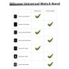 sport band for apple watch soft silicone bands for men & women Sport Band for Apple Watch - Soft Silicone Bands for Men & Women 5