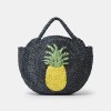 coconut tree or pineapple straw handbag – handmade round corn husk woven beach tote bag for women Coconut Tree Or Pineapple Straw Handbag – Handmade Round Corn Husk Woven Beach Tote Bag for Women