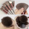 13 piece fluffy makeup brush set with storage bag pro beauty tools 13 Piece Fluffy Makeup Brush Set with Storage Bag Pro Beauty Tools 4