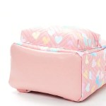 chic heart pattern pu leather backpack adjustable straps & double layer design for girls! Chic Heart Pattern PU Leather Backpack - Adjustable Straps & Double Layer Design for Girls! 6