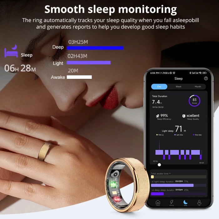 colmi r10 smart ring – health & sleep tracker, 5atm waterproof, multi sport, with charging case COLMI R10 Smart Ring – Health & Sleep Tracker, 5ATM Waterproof, Multi-Sport, with Charging Case 2