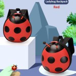 Adorable Ladybug Kindergarten Backpack with Leash - Perfect for Toddlers 1-3 Years 2