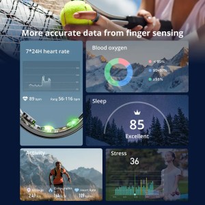 colmi r03 smart ring – 39 day battery, health & fitness tracker, 5atm waterproof, multi sport mode COLMI R03 Smart Ring – 39-Day Battery, Health & Fitness Tracker, 5ATM Waterproof, Multi-Sport Mode 1