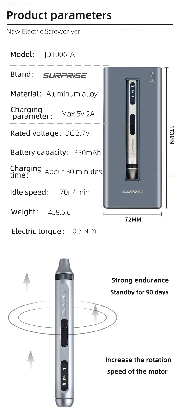 Xiaomi Precision Electric Screwdriver Set - Silent, Durable, Type-C Fast Charging