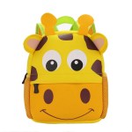 Adorable 3D Cartoon Monkey Backpack - Neoprene School Bag for Toddlers, Girls & Boys 4