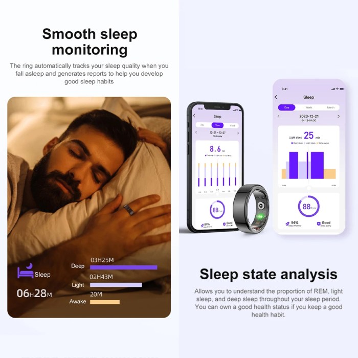 colmi r02 smart ring – titanium steel, health tracking, waterproof, multi sport modes COLMI R02 Smart Ring – Titanium Steel, Health Tracking, Waterproof, Multi-Sport Modes 3