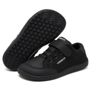 Back to School HOBIBEAR Kids Wide-Toe Barefoot Sneakers - Lightweight Minimalist Shoes for Boys & Girls 1