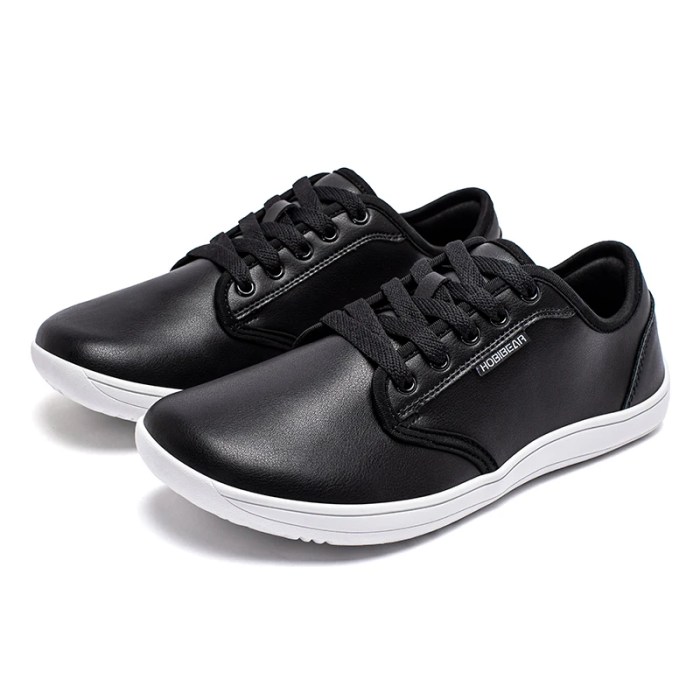 hobibear unisex wide barefoot shoes women men zero drop minimalist sneakers artificial leather trail walking shoes HOBIBEAR Unisex Wide Barefoot Shoes Women Men Zero Drop Minimalist Sneakers Artificial Leather Trail Walking Shoes 3