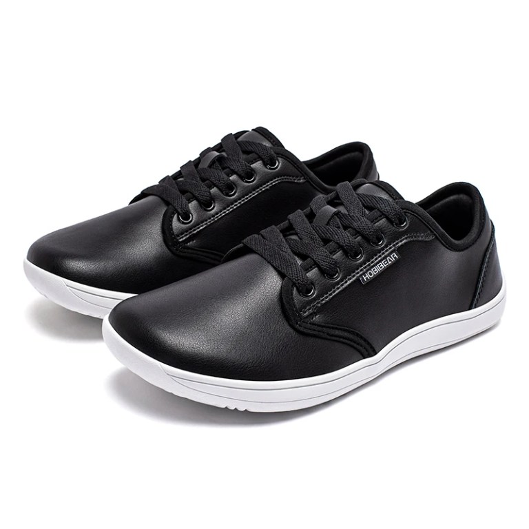 hobibear unisex wide barefoot shoes women men zero drop minimalist sneakers artificial leather trail walking shoes HOBIBEAR Unisex Wide Barefoot Shoes Women Men Zero Drop Minimalist Sneakers Artificial Leather Trail Walking Shoes 3