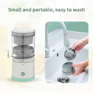 Portable Electric Juicer - USB Charging Citrus Squeezer for Travel & Home 5