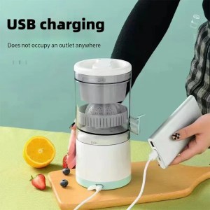 Portable Electric Juicer - USB Charging Citrus Squeezer for Travel & Home 3