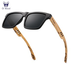 Oi Wood High Quality Square Sunglasses for Men – Polarized UV400 Fashion Eyewear for Driving & Sports 3