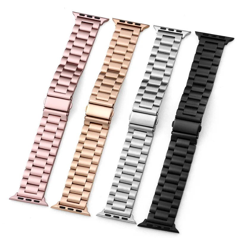 Stainless Steel Strap for Apple Watch - Metal Bracelet for Series 9/10 Stainless Steel Strap for Apple Watch - Metal Bracelet for Series 9/10