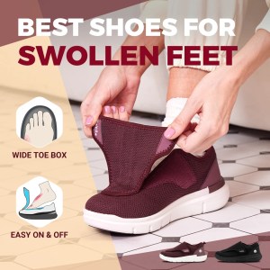 fitville extra wide women's adjustable walking shoes – perfect for wide feet FitVille Extra Wide Women\'s Adjustable Walking Shoes – Perfect for Wide Feet 1