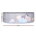 keezi kids ball pool pit toddler ocean play foldable child playhouse storage bag keezi kids ball pool pit toddler ocean play foldable child playhouse storage bag