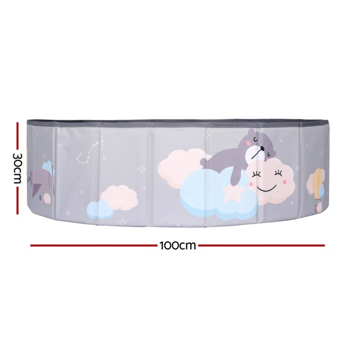 keezi kids ball pool pit toddler ocean play foldable child playhouse storage bag keezi kids ball pool pit toddler ocean play foldable child playhouse storage bag