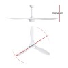 devanti 52'' ceiling fan dc motor w/light w/remote white devanti 52'' ceiling fan dc motor w/light w/remote white