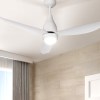 devanti 52'' ceiling fan dc motor led light remote control white devanti 52'' ceiling fan dc motor led light remote control white