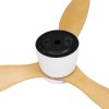 devanti 52'' ceiling fan dc motor w/light w/remote light wood devanti 52'' ceiling fan dc motor w/light w/remote light wood